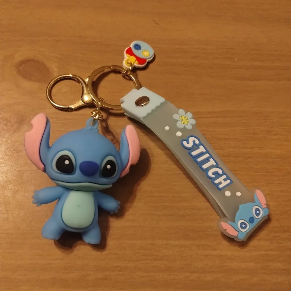 New Disney 3D Stitch Keychain
